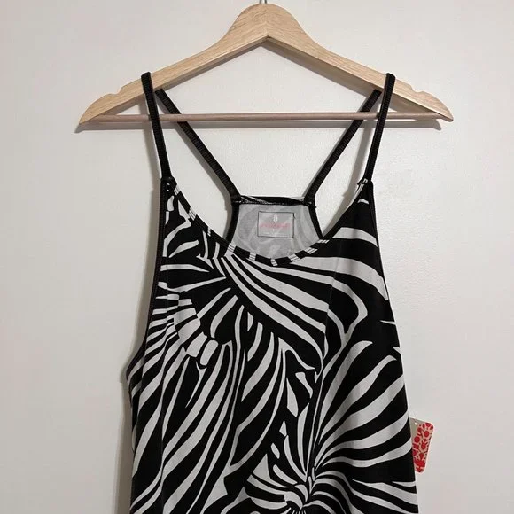 NWT Free People Movement Printed Hot Shot Romper in Zebra - Picture 5 of 11